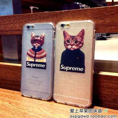 supreme潮猫咪