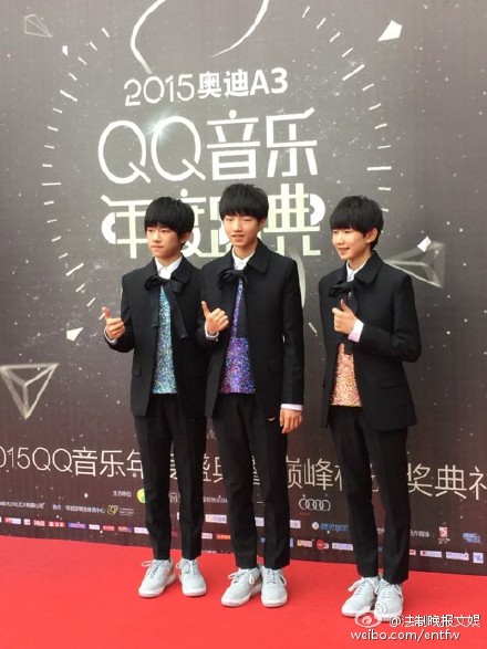 tfboys-王源 说最想见到偶像@林俊杰 @tfboys-易烊700_934 竖版 竖屏