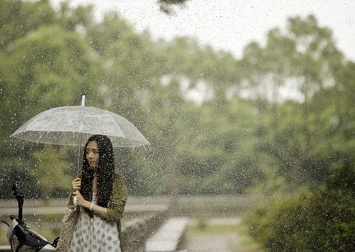 关于下雨天的小清新唯美图片,好浪漫的画