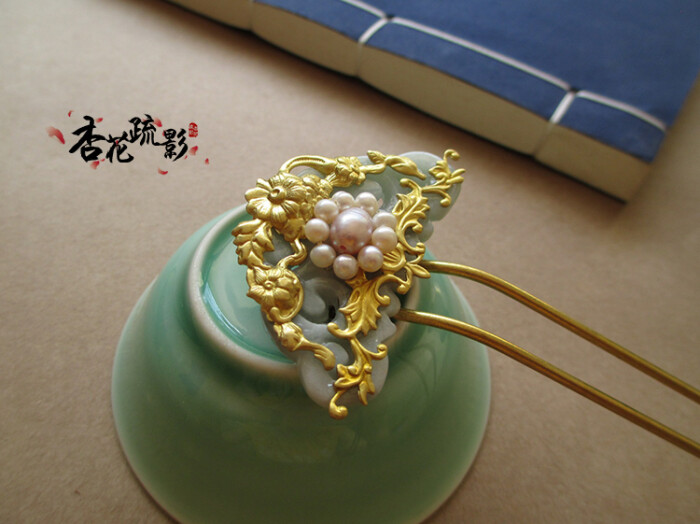 【杏花疏影】唐风多宝发钗·「景年知几时」