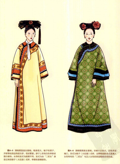 中国旗袍文化史 中国古代服饰服装设计参考资料