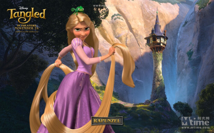 迪士尼,disney,《魔发奇缘 (2010)tangled》,萌,动画,壁纸,桌面,海报