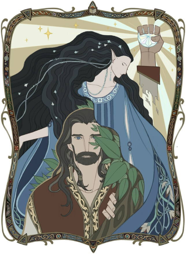 贝伦与露西恩-堆糖,美好生活研究所