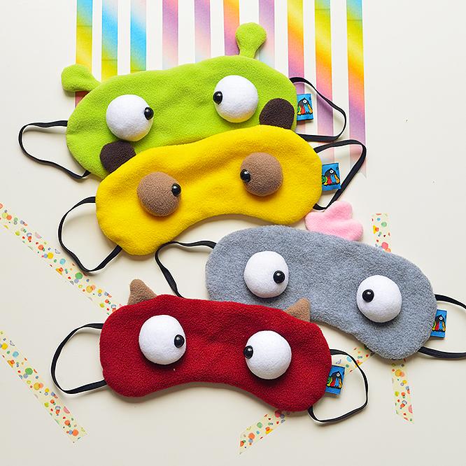 可爱创意 搞怪的小精灵设计风 大眼球乖乖眼罩