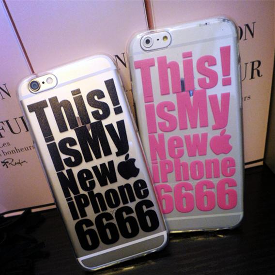 独家 韩国英文苹果IPHONE6PLSU手机壳 TPU