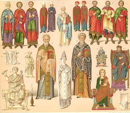欧洲中世纪服装