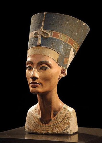 纳菲尔提提(nefertiti)胸像, 古埃及第十八王朝,约公元前1348年～前