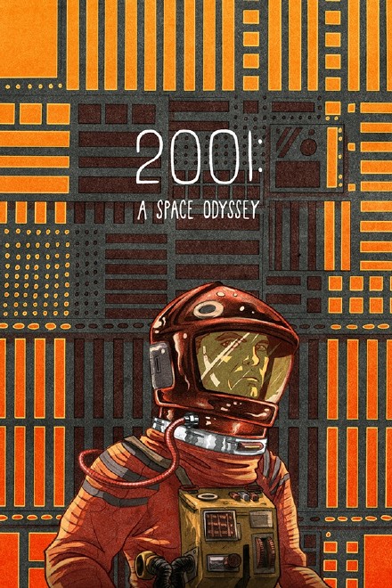 《2001太空漫游》库布里克 kubrick posters by max temescu