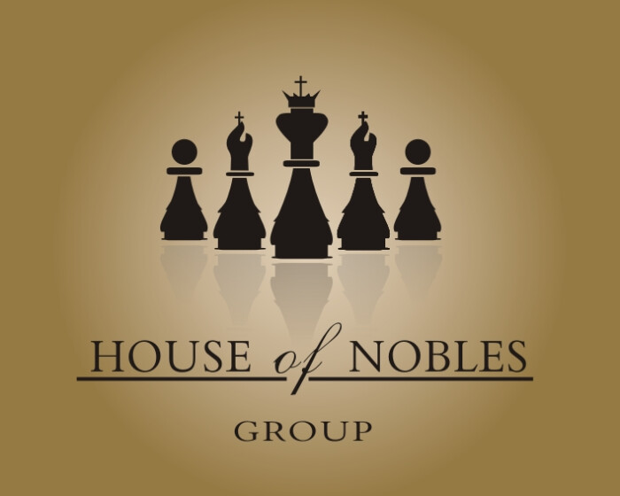 国际象棋英文图形标志logo设计