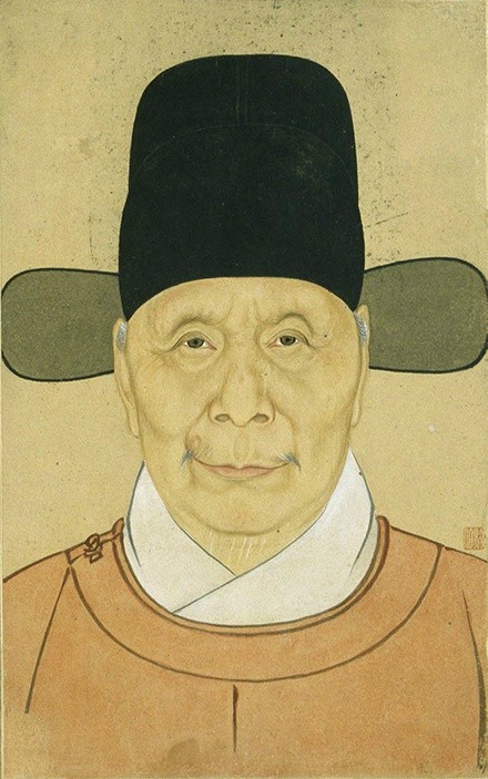 新展看看形妙神合—明清肖像画展【无款 刘伯渊像】纸本.