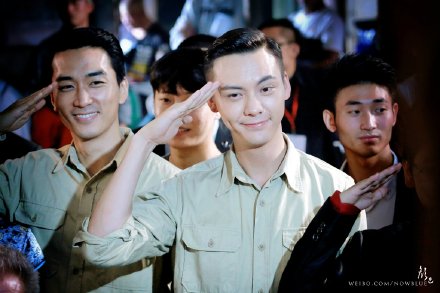 陈伟霆# #电影大轰炸# 【150707 象山影视城 电影大轰炸媒体探班