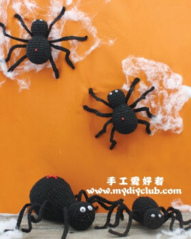 蜘蛛spiders (英文)-手工爱好者