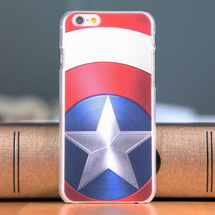 苹果6手机壳iphone6puls美国队长个性保护套i