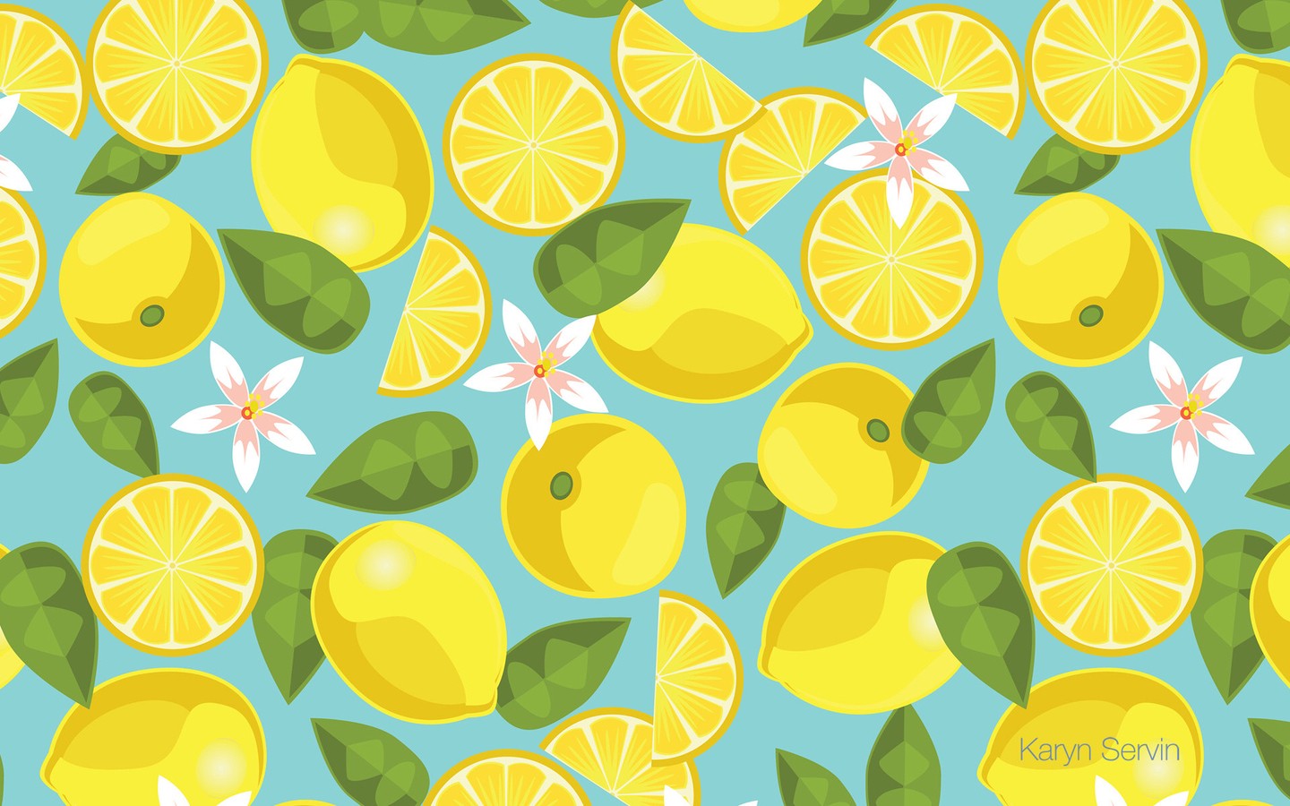 水果壁纸 柠檬