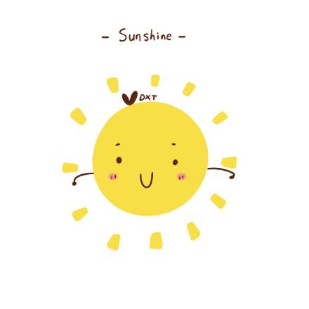 丁小婷每日一画# sunshine