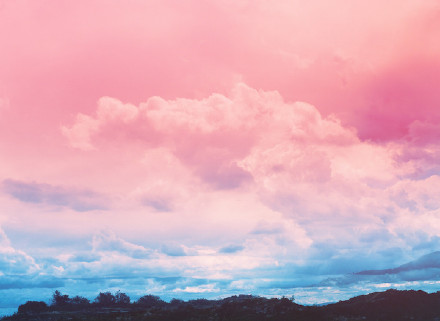 糖果色的梦幻世界,用镜头诠释了水粉的天空.