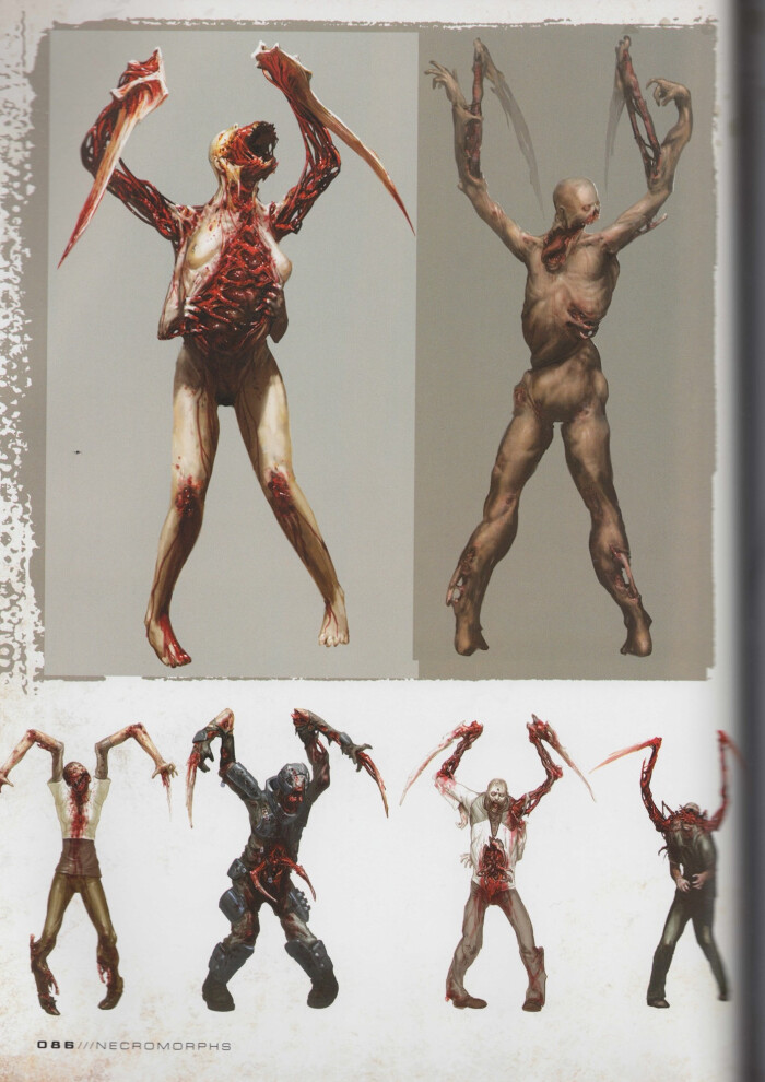 [游戏美术] 游戏《死亡空间》艺术 - the art of dead space artbook