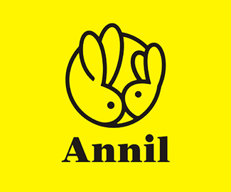 童装品牌安奈儿annil——logo设计欣赏(www.logoyuan.com)