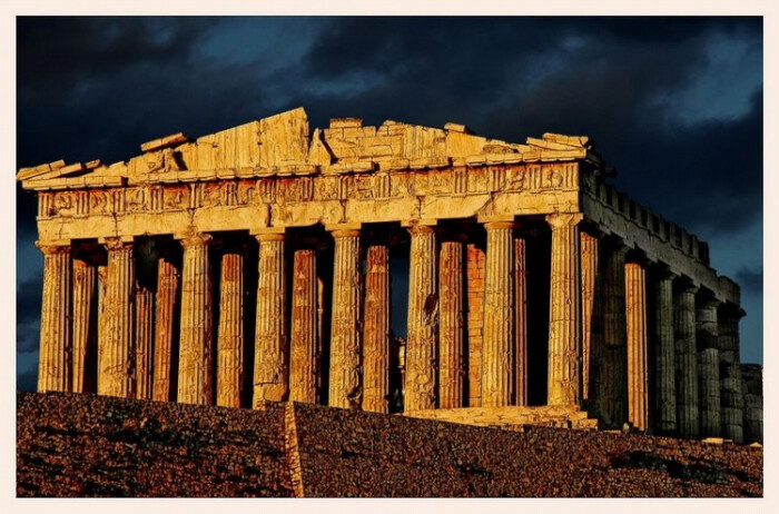 雅典卫城 Acropolis建筑群中最有名的,毫无…-堆