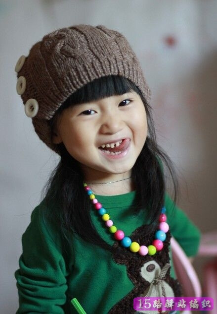 5岁女童帽子编织方法(扭麻花花样)|棒针编织详细教程区 - 15路驿站