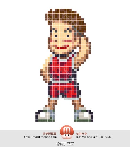 #拼拼豆豆# 灌篮高手 可惜了全国大赛动画没…