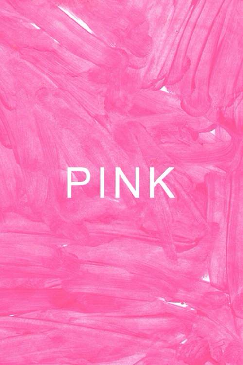 壁纸 漂漂哒 粉红色 插画 英文 文字