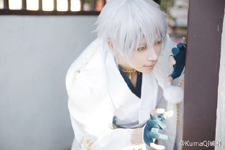 刀剑乱舞##鹤丸国永#cos||鹤球:po主||摄影:@神子微操 后期:@脱线