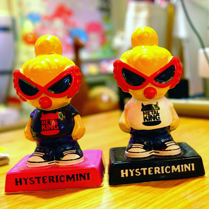 日本hysteric mini 黑超奶嘴妹 陶瓷储蓄罐 限量珍藏版