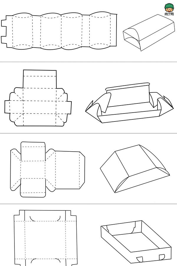 工纸盒收纳盒制作图解