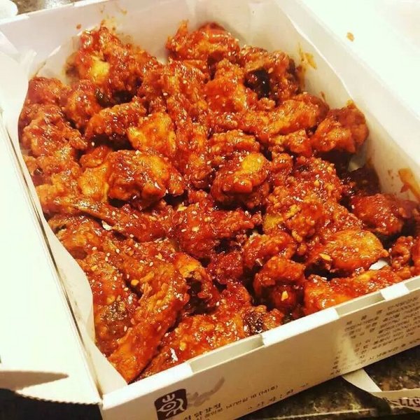 风靡韩国的辣酱炸鸡