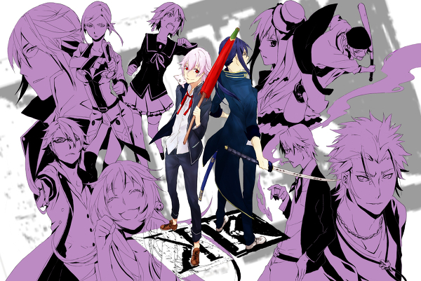 k 伊佐那社 阿道夫·k·威兹曼 小白 shiro 白银之王 夜刀神狗朗 all