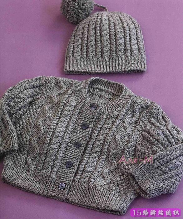 多款2-6岁儿童秋冬毛衣编织款式、花样图解|…