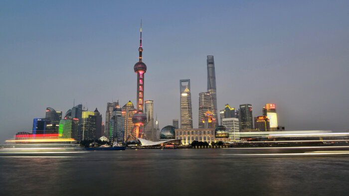 上海都市风景桌面壁纸