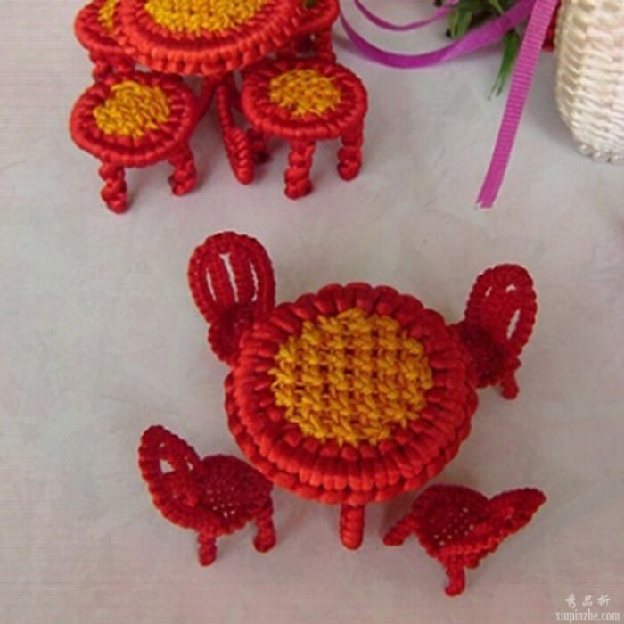 5号中国结线材编织挂件红绳手链手工DIY配件