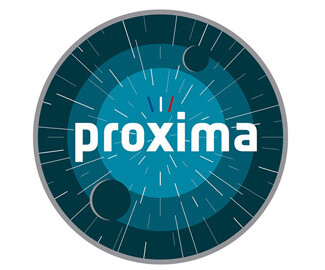 法宇航员国际空间站任务命名proxima标志_logo设计分享 - logo园