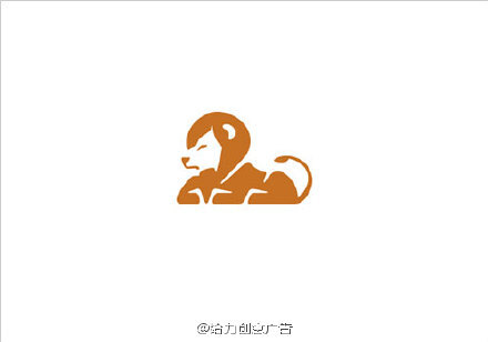 有趣的负空间动物logo设计欣赏,整体的设计风格简单大气.