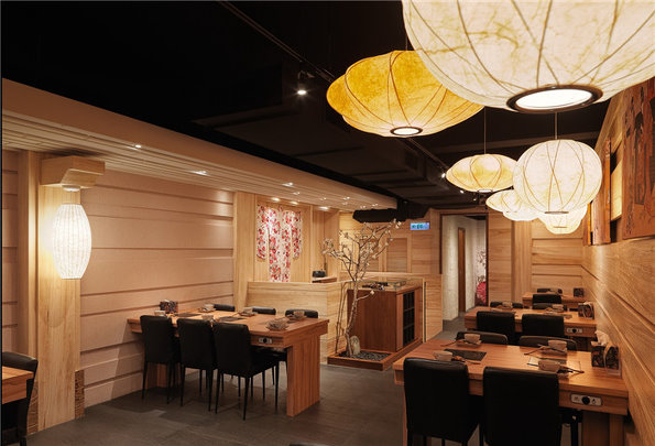 专业主题餐厅设计公司-日式禅风主题餐厅设计