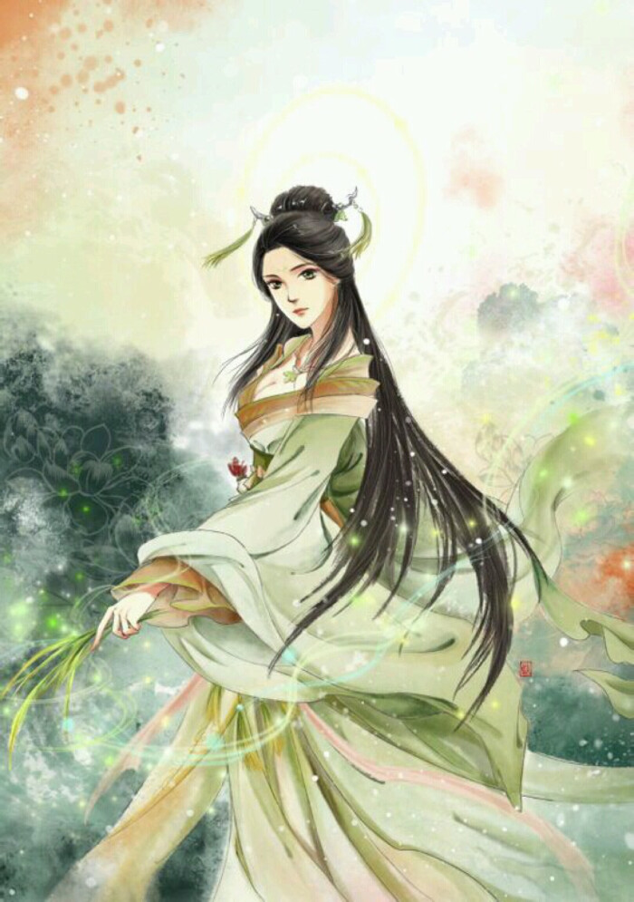 古风手绘美人-堆糖,美好生活研究所