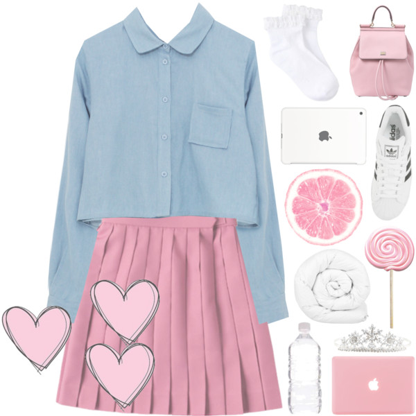 cute #sweet #girly #pinkandblue #blueandpink #pink #blue