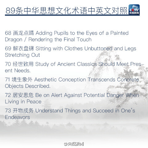 【89个中华传统文化相关的词语,用英文怎么…