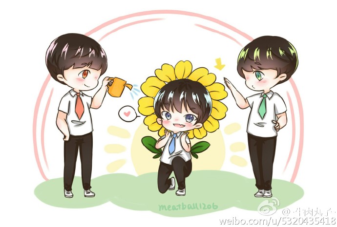 q版tfboys萌图三人,q版tfboys tfboys三人同行# 【饭绘】