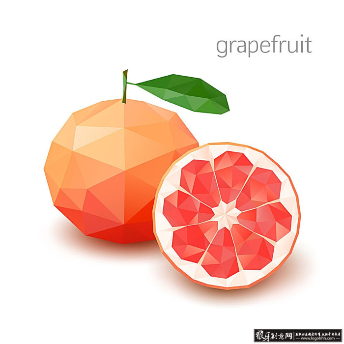 动漫\/卡通画 AI矢量水果素材 创意橙子卡通…-堆