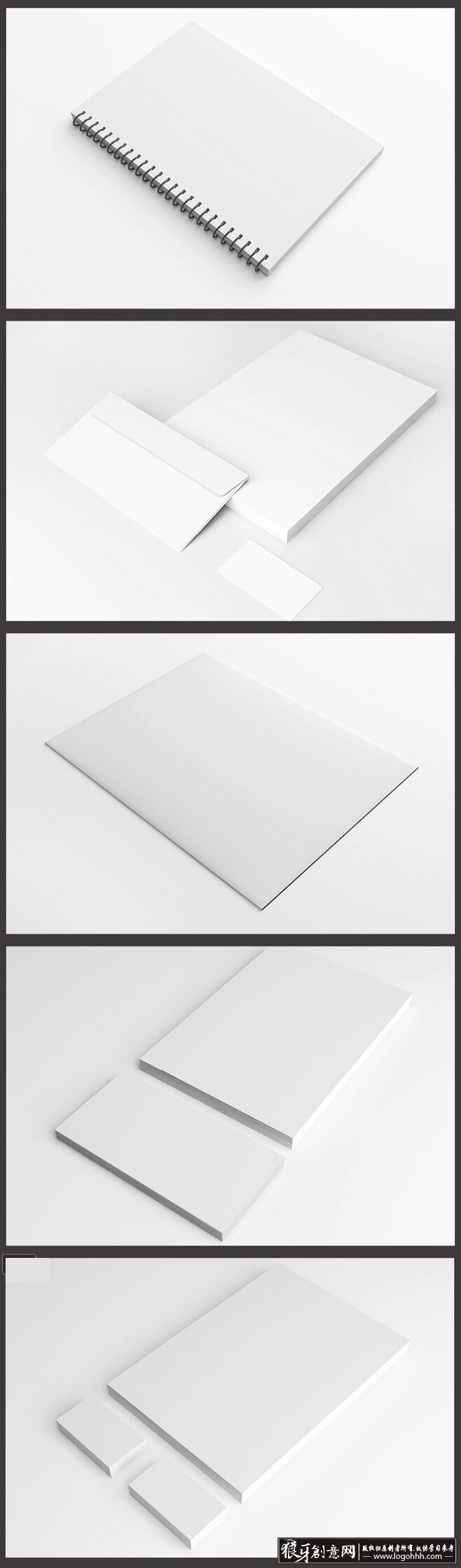 贴图样机 空白vi设计模板智能贴图 有效提高设计逼格的空白vi贴图模板