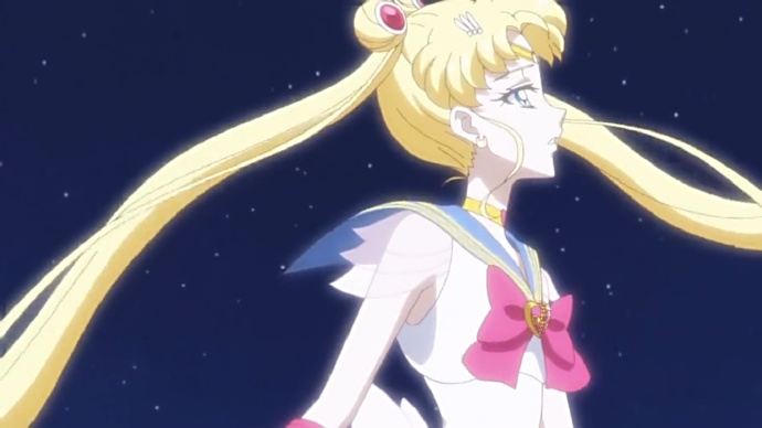 美少女战士无水印高清电脑壁纸纯色背景气质女头像super sailor moon