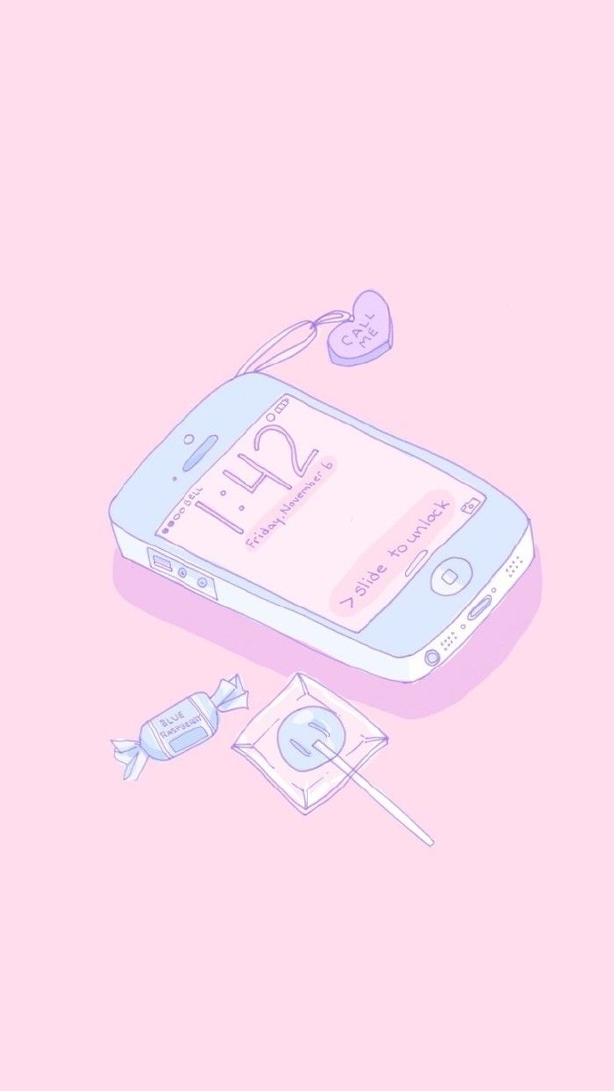 少女心爆棚的手机壁纸粉色系iphone壁纸…-堆