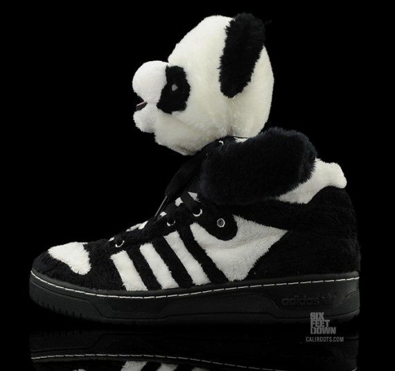 adidas originals x jeremy scott panda bear 熊猫鞋即将上市