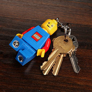 现货lego keychain light乐高人仔带灯钥匙扣