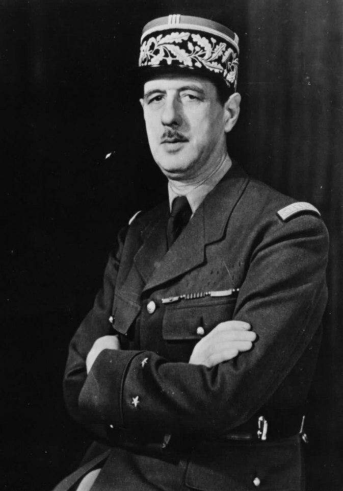 夏尔 戴高乐(charles de gaulle,1890年11月22日-1970年11月9日,法国