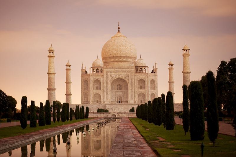 印度.taj mahal .这样的建筑,很漂亮.