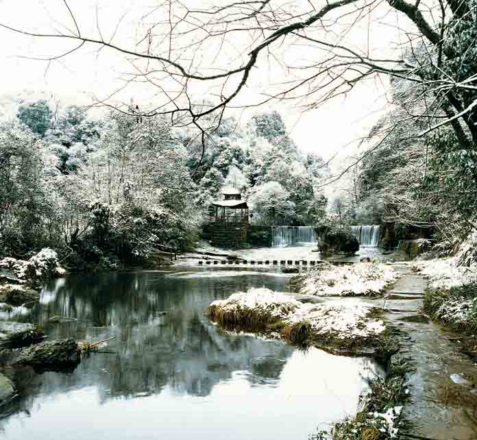 成都周边景点天台山,石象湖,朝阳湖,西